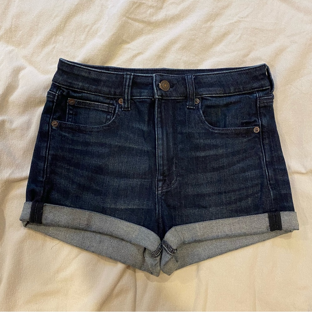 AMERICAN EAGLE Super Hi Rise Shorty (#D1031)